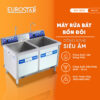 Máy rửa bát bồn đôi công nghiệp XW1800